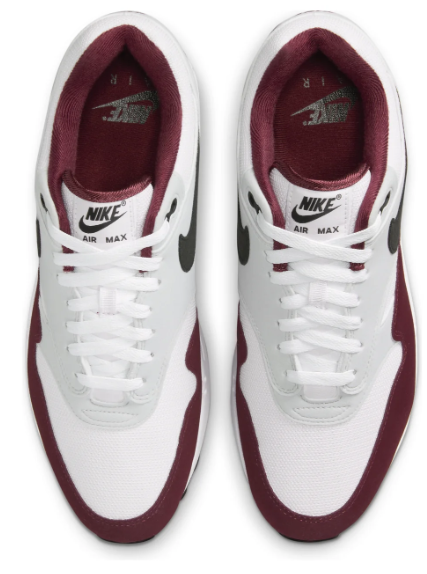 Nike Air Max 1 Dark Team Red | Burgundy Bearings