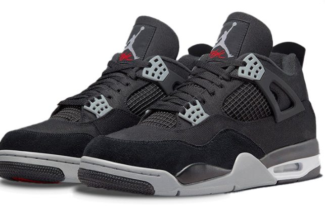 Air Jordan 4 Retro SE 'Black Canvas' | Inkbound Studio DH7138-006