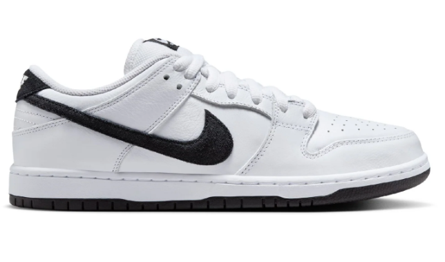 Nike SB Dunk Low Pro 'White Black White' | Clean Slate Circuit