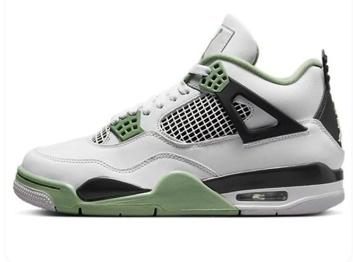 Women's Air Jordan 4 Retro 'Seafoam' | AQ9129-103