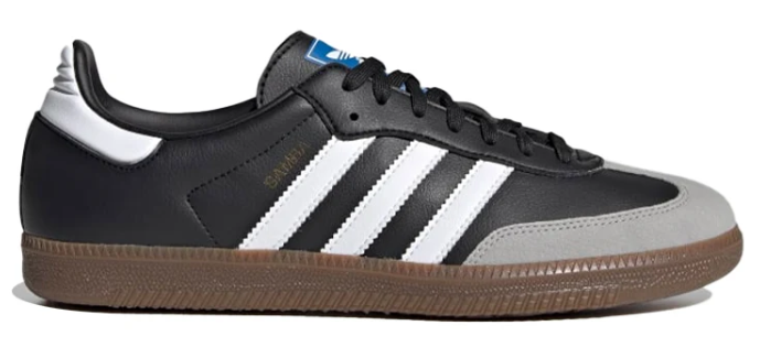 adidas Samba Vegan 'Black White Brown' | Everyday Contrast H01878