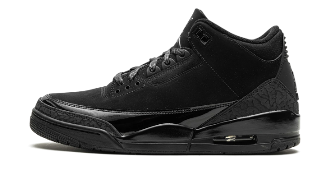 Air Jordan 3 'Black Cat' (2025) | Obsidian Stillness CT8532-001