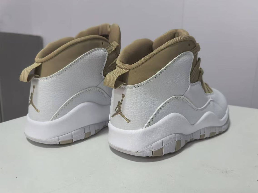 Air Jordan 10 White/Brown | Sepia Passage