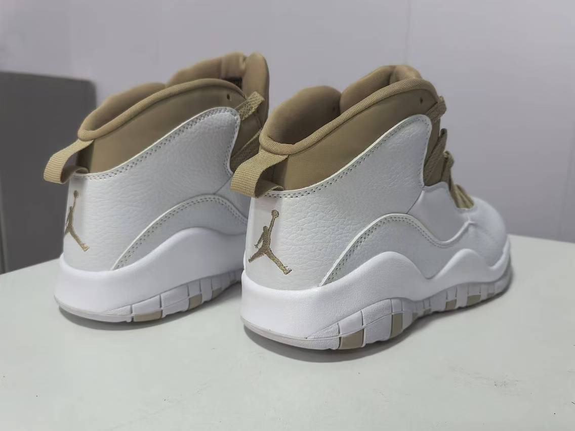 Air Jordan 10 White/Brown | Sepia Passage