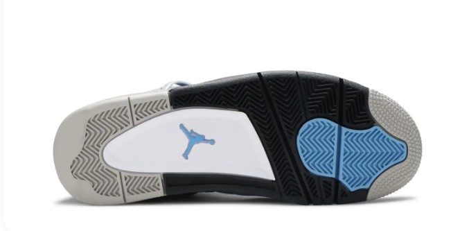 Jordan 4 Retro 'University Blue' | Quad Canvas