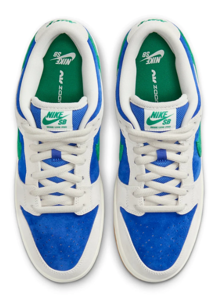 Nike SB Dunk Low 'Hyper Royal Malachite' HF3704-001 | Chromatic Crosswalk