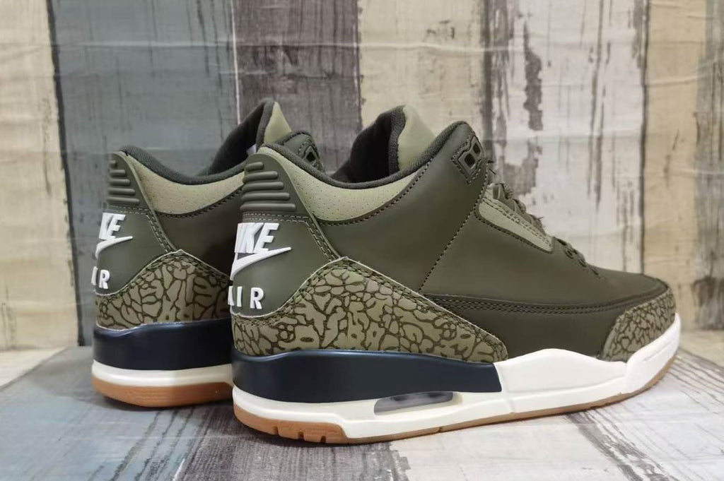 Air Jordan 3 Retro Men's Medium Olive | Canopy Contrast