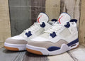 Air Jordan 4 Retro Off-White/Blue | Porcelain Current