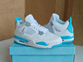 Air Jordan 4 Retro Aluminum HV0823-100 | Glacial Interlude