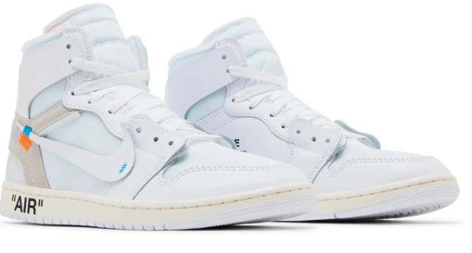 Air Jordan 1 Retro High Virgil Abloh 'Archive Alaska' | Polar Perspective AA3834-100