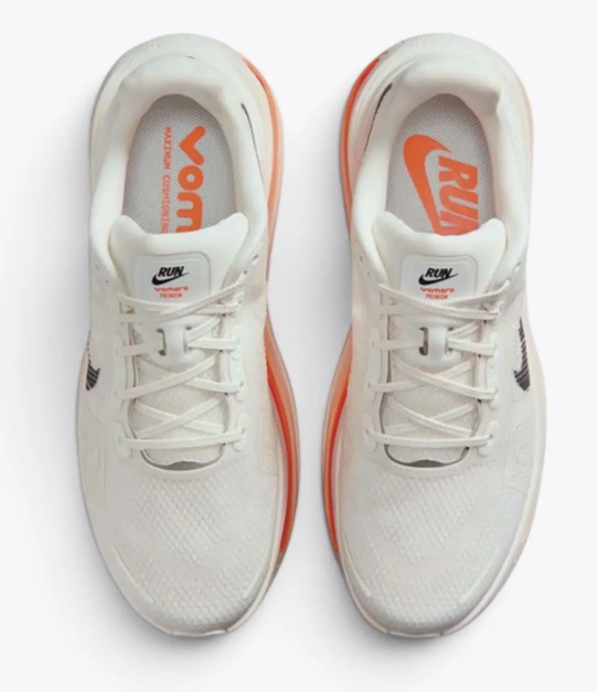 Nike Vomero Premium | Sail & Coconut Milk, Total Orange