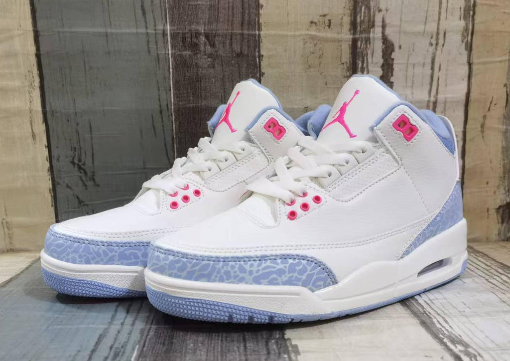 Air Jordan 3 Retro Men's Off-White-Pink-Red | Rose Tempo