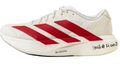 adidas Adizero EVO SL 'White Red' | Scarlet Interval JS1182