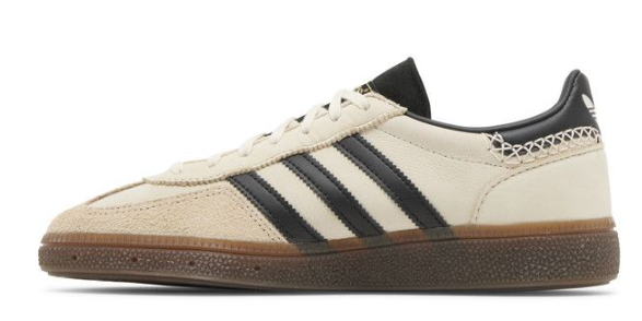 adidas Handball Spezial Women's Wonder White Black | Porcelain Interlude
