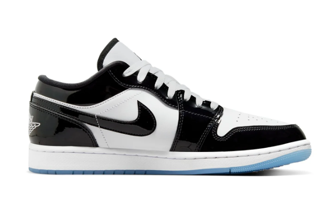 Air Jordan 1 Low SE Black White Concord F1C329 | Concord Counterpoint