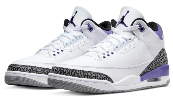 Air Jordan 3 Retro 'Dark Iris' | Violet Afterimage CT8532-105