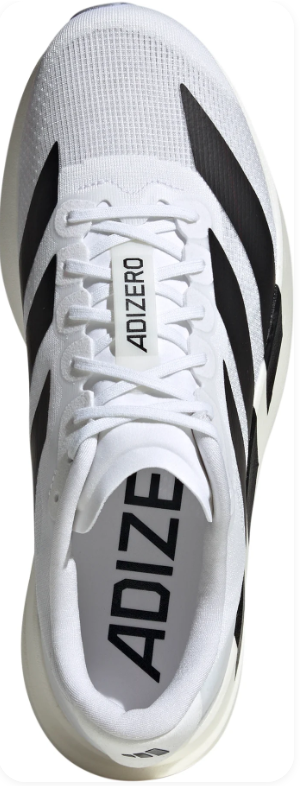 adidas Adizero EVO SL Men's White Running Shoes | Clean Cadence