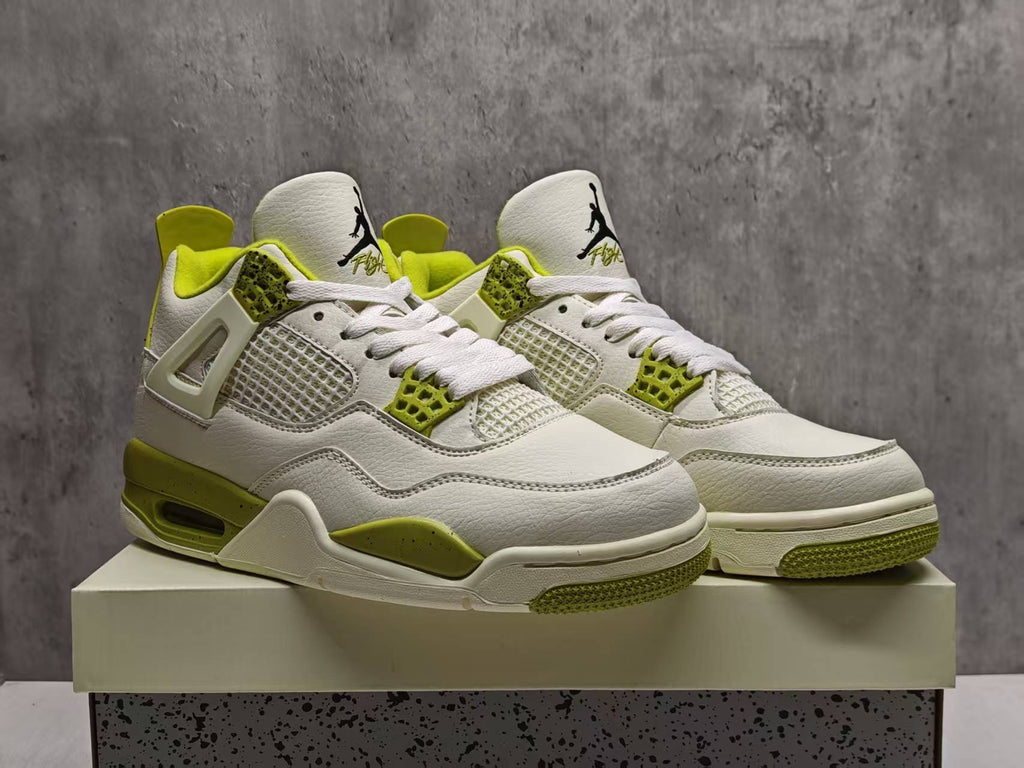 Air Jordan 4 Avocado Green | Orchard Interlude