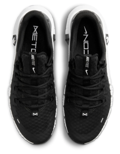 Nike Free Metcon 5 Men's Training Shoes 'Black White' | Contrast Protocol