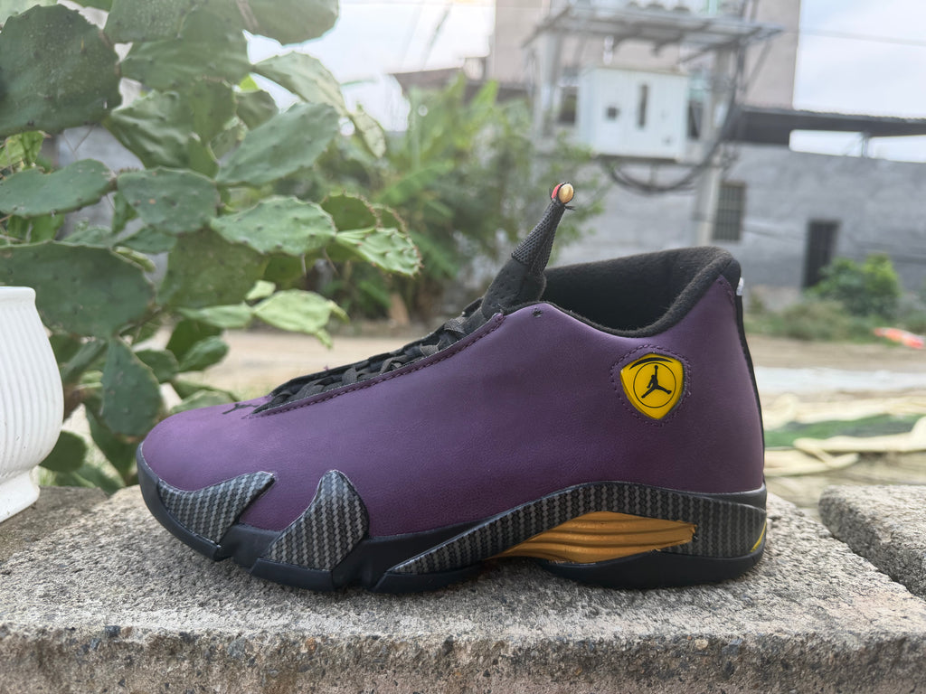 Air Jordan 14 Purple/Black | Violet Eclipse