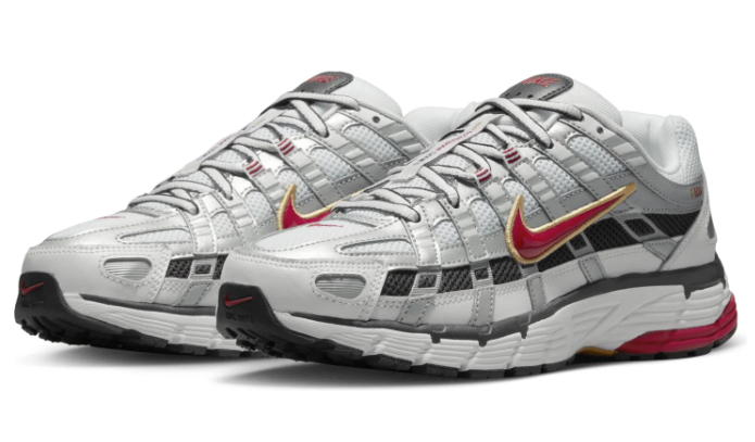 Women's Nike P-6000 CNPT 'Metallic Silver Red' | BV1021-101