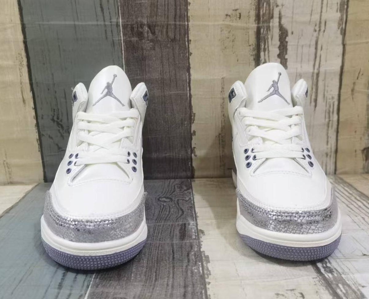 Air Jordan 3 Retro Men's Beige-Silver | Dune Alloy