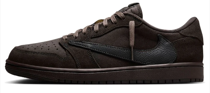 Air Jordan 1 Retro Low OG SP x Travis Scott 'Velvet Brown' | Sepia Frequency DM7866-202