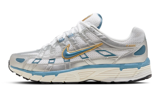 Nike P-6000 'Metallic Silver Aegean Storm' | Silver Current