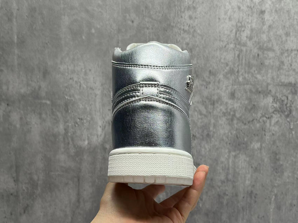 Air Jordan 1 Super A Metallic Silver | Lunar Circuit