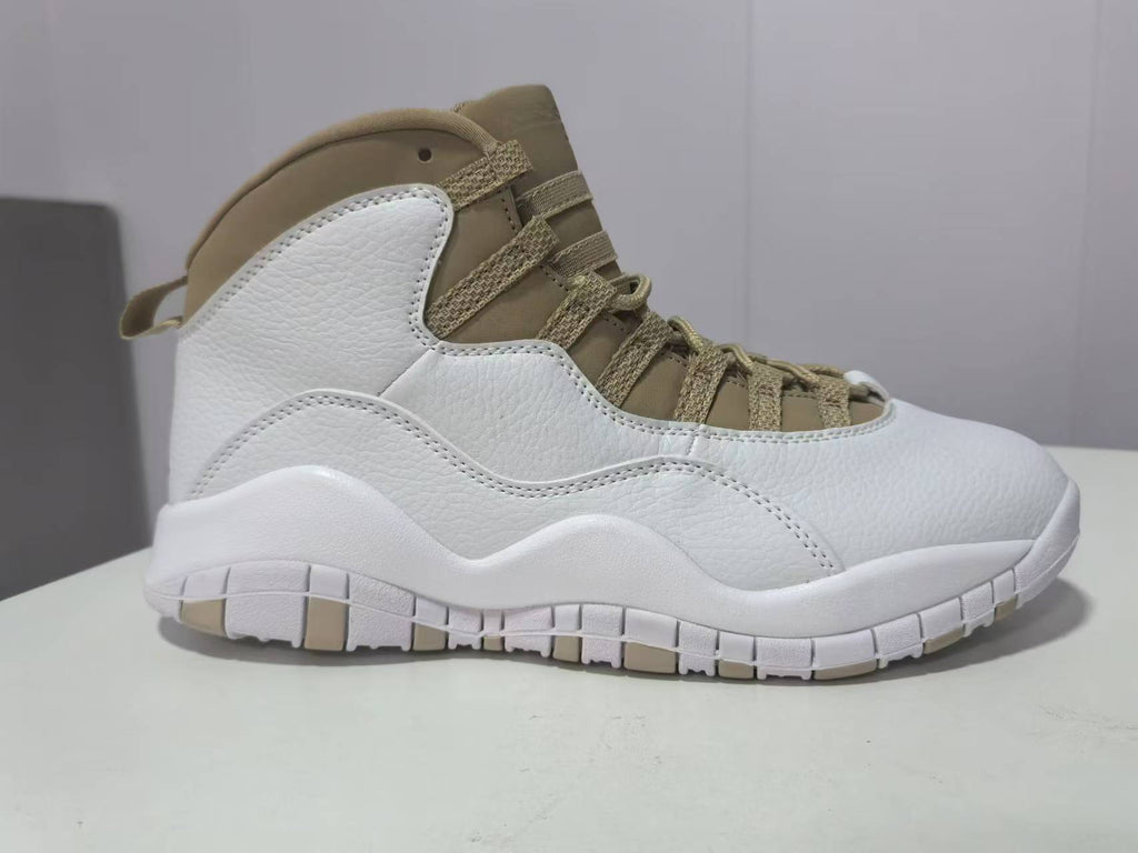 Air Jordan 10 White/Brown | Sepia Passage