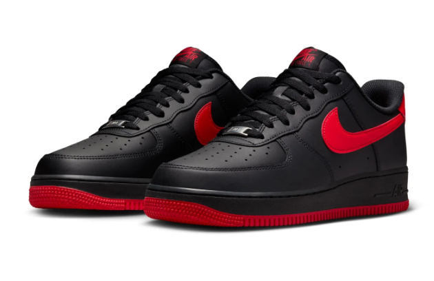 Nike Air Force 1 Low '07 Bred Men's Sneakers | Contrast Code
