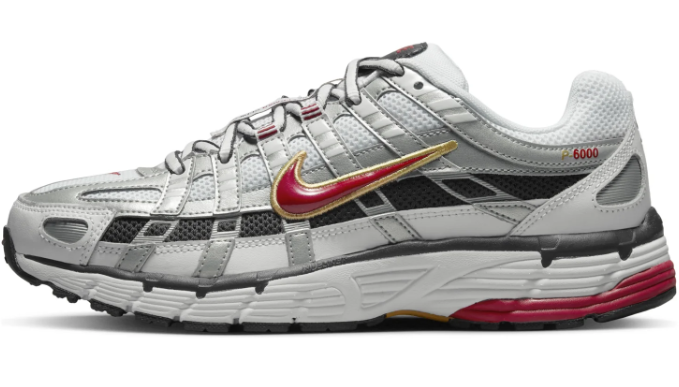 Women's Nike P-6000 CNPT 'Metallic Silver Red' | BV1021-101
