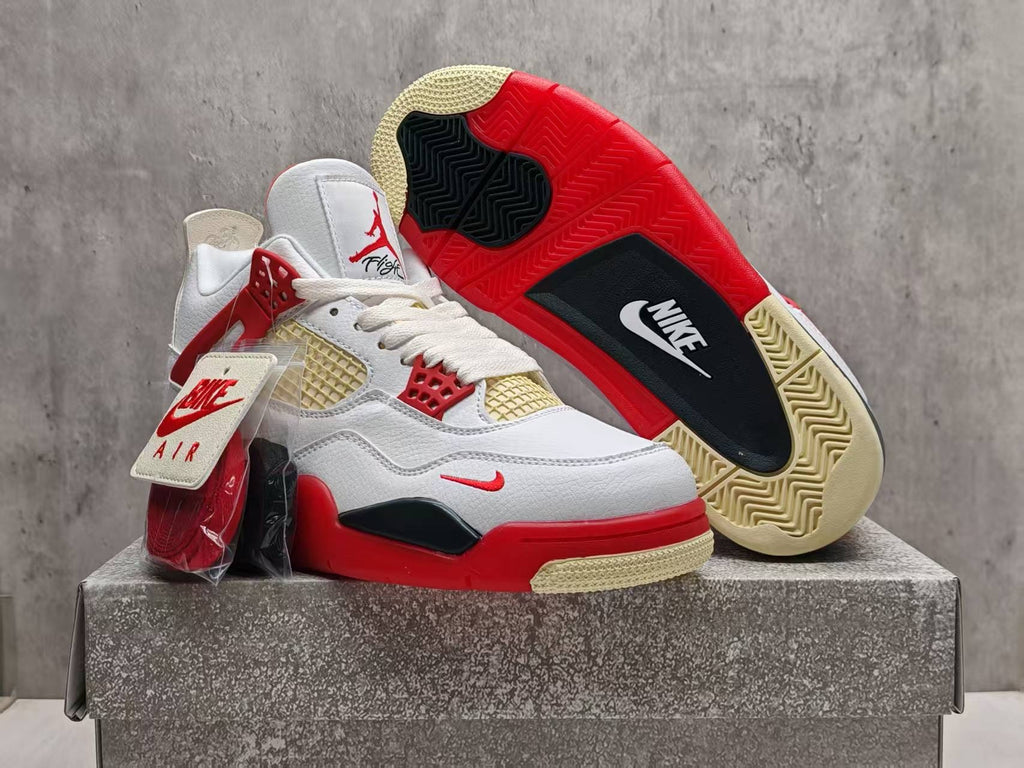 Air Jordan 4 Cinnabar Red Collab | Vermilion Verse