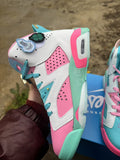 Air Jordan 6 Retro Blue/Pink | Twilight Dialogue