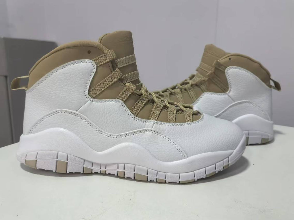 Air Jordan 10 White/Brown | Sepia Passage