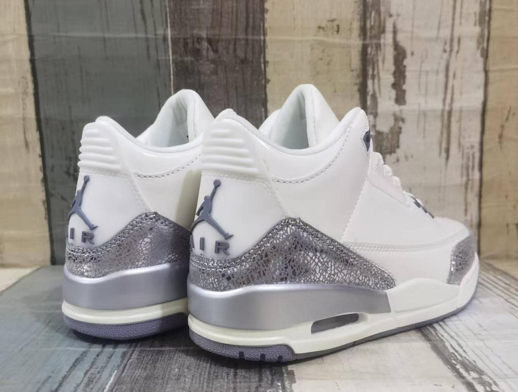 Air Jordan 3 Retro Men's Beige-Silver | Dune Alloy