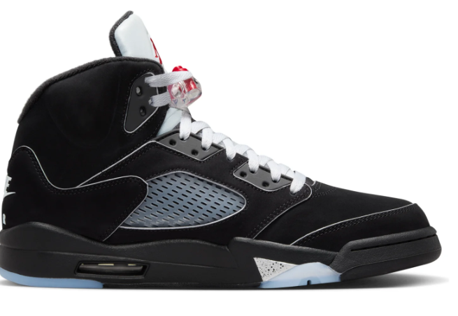 Air Jordan 5 Retro OG Black Metallic Reimagined | Noir Voltage