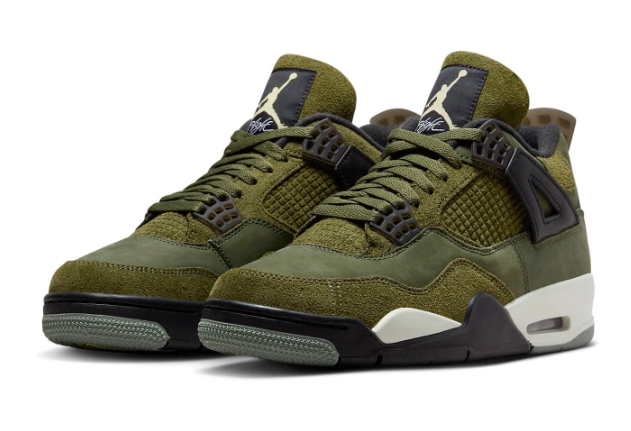 Air Jordan 4 Retro SE 'Craft - Olive' | Olive Fieldnotes FB9927-200