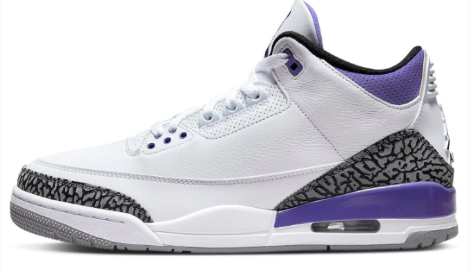 Air Jordan 3 Retro 'Dark Iris' | Violet Afterimage CT8532-105