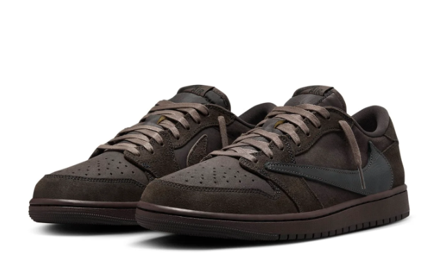 Air Jordan 1 Retro Low OG SP x Travis Scott 'Velvet Brown' | Sepia Frequency DM7866-202