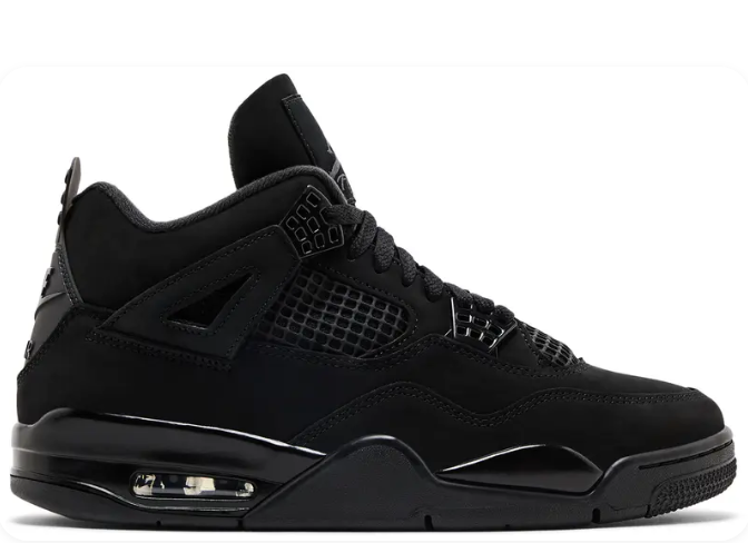 Jordan 4 Retro 'Black Cat' 2025 | Feline Noir