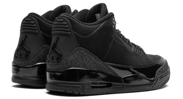 Air Jordan 3 'Black Cat' (2025) | Obsidian Stillness CT8532-001