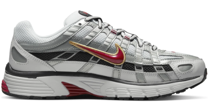 Women's Nike P-6000 CNPT 'Metallic Silver Red' | BV1021-101