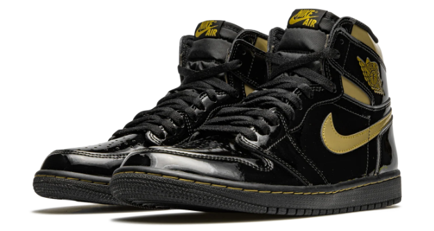Air Jordan 1 Retro High OG 'Black Metallic Gold' | Afterhours Aureole 555088-032
