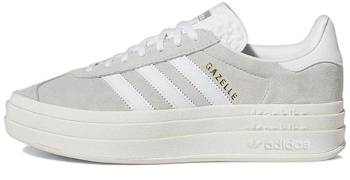 adidas Gazelle Bold Women's 'Grey White' | Silver Interval HQ6893