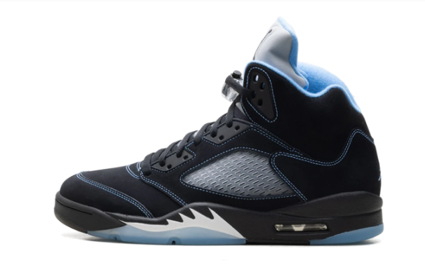 Air Jordan 5 Black University Blue (2026) | Skyline Contrast
