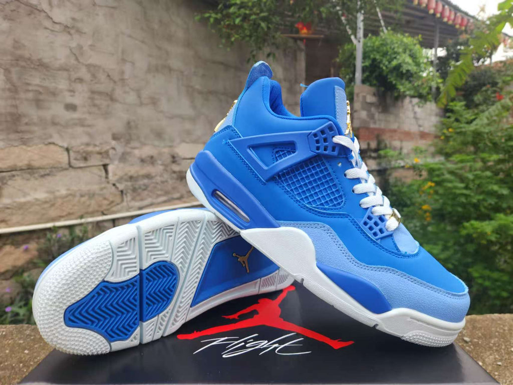 Air Jordan 4 Retro Royal Blue/Gold | Regal Frequency