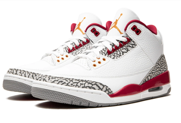 Air Jordan 3 'Cardinal' | Crimson Composition CT8532-126