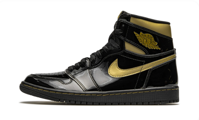 Air Jordan 1 Retro High OG 'Black Metallic Gold' | Afterhours Aureole 555088-032