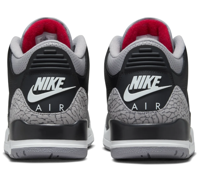 Air Jordan 3 OG 'Black Cement' (2024) | Monochrome Ledger DN3707-010